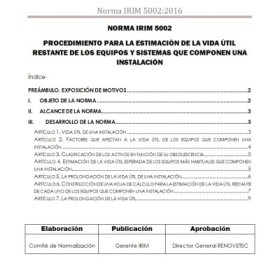 Norma IRIM 5002:2016