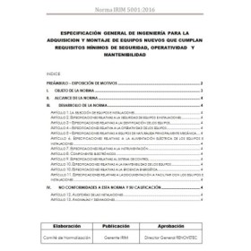Norma IRIM 5001:2016